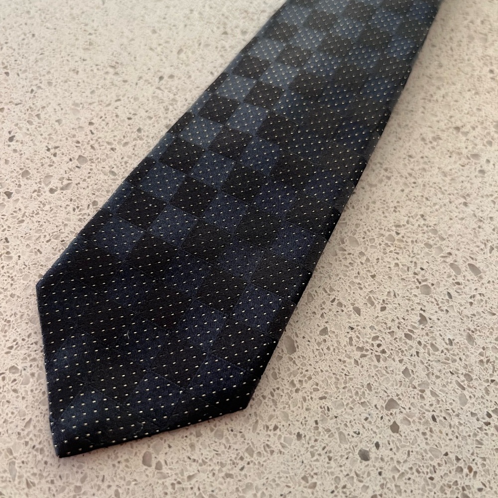 LOUIS VUITTON Damier Gold Tie S00 - 💯 AUTHENTIC -  M74721